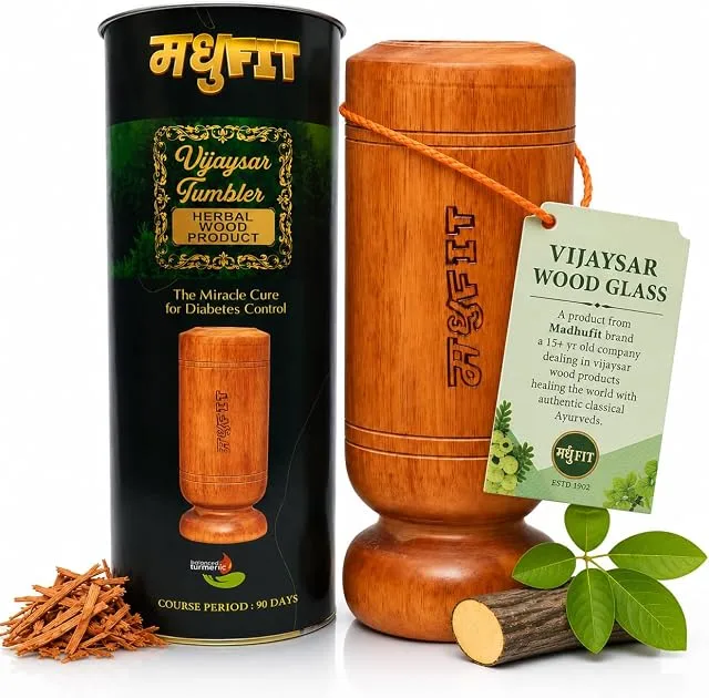 wooden glass for sugar control